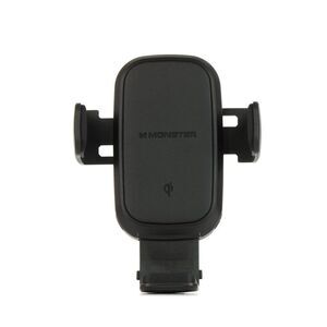 Open Box - Monster -  15Watt Wireless Charging Car Mount Dash an Black